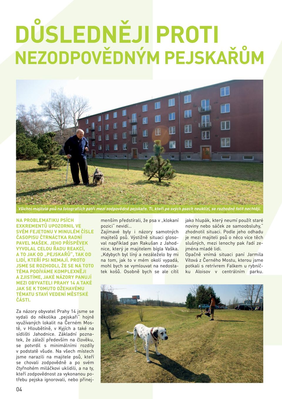 JEHO PŘÍSPĚVEK VYVOLAL CELOU ŘADU REAKCÍ, A TO JAK OD PEJSKAŘŮ, TAK OD LIDÍ, KTEŘÍ PSI NEMAJÍ.