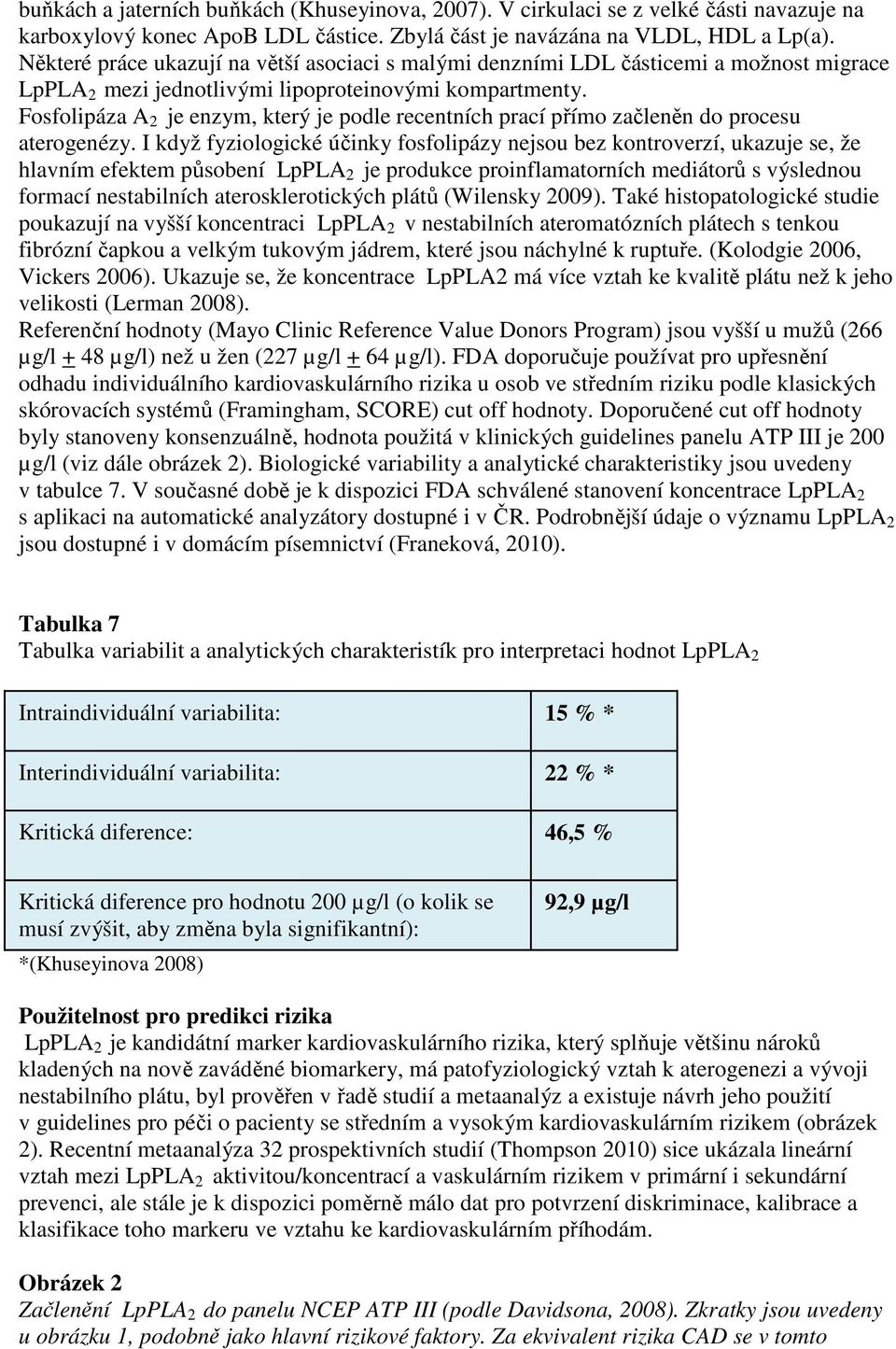 Fosfolipáza A 2 je enzym, který je podle recentních prací přímo začleněn do procesu aterogenézy.