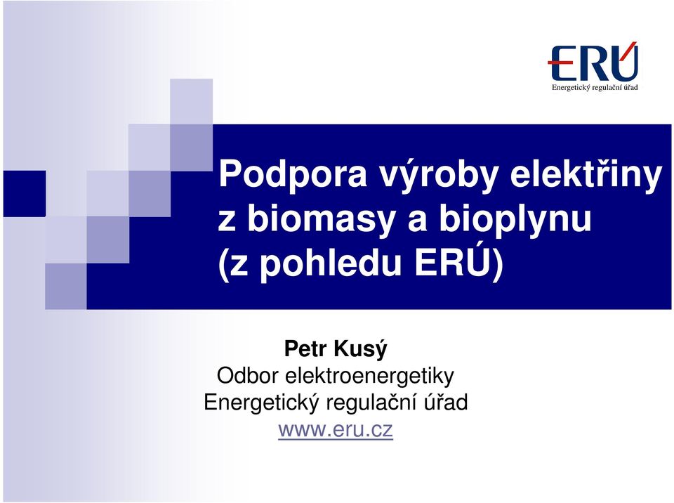 ERÚ) Petr Kusý Odbor