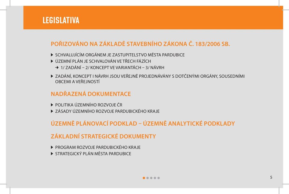 NÁVRH W ZADÁNÍ, KONCEPT I NÁVRH JSOU VEŘEJNĚ PROJEDNÁVÁNY S DOTČENÝMI ORGÁNY, SOUSEDNÍMI OBCEMI A VEŘEJNOSTÍ NADŘAZENÁ DOKUMENTACE W POLITIKA