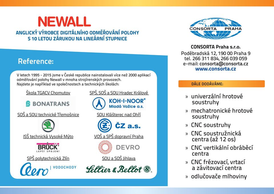 266 311 834, 266 039 059 e-mail: consorta@