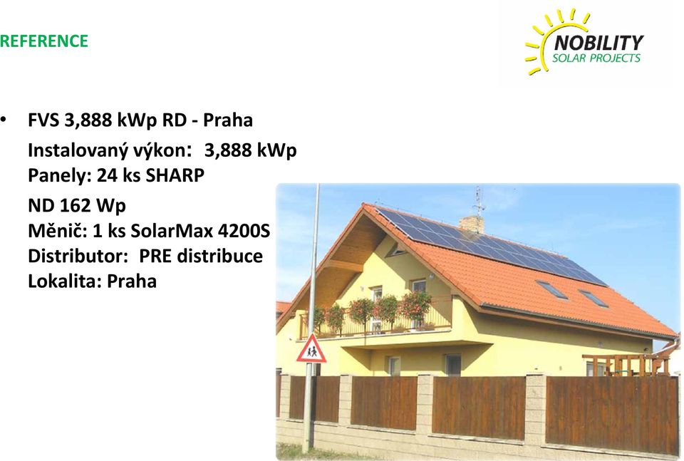 ND 162 Wp Měnič: 1 ks SolarMax 4200S
