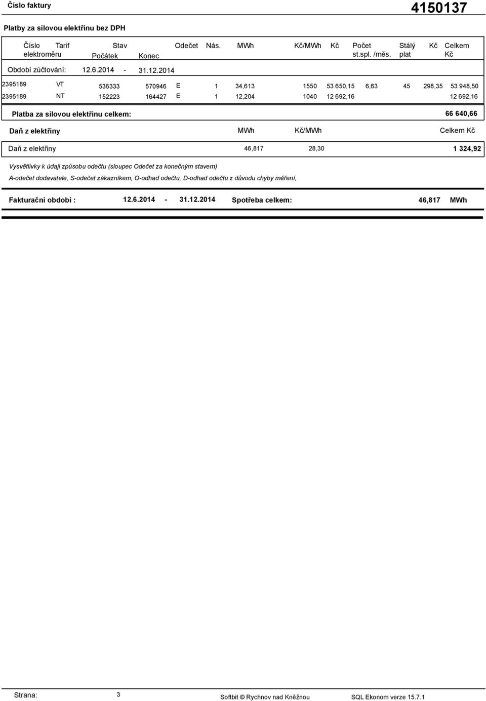 6,63 2,24 4 2 692,6 45 298,35 53 948,5 2 692,6 66 64,66 MWh /MWh 46,87