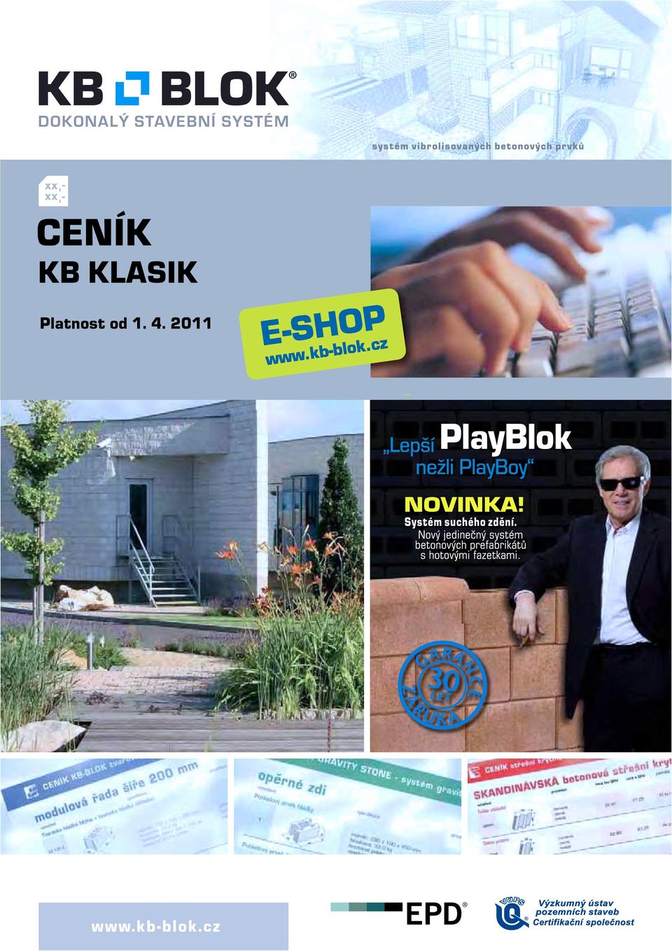 betonová cihla KB KLASIK - PDF Stažení zdarma
