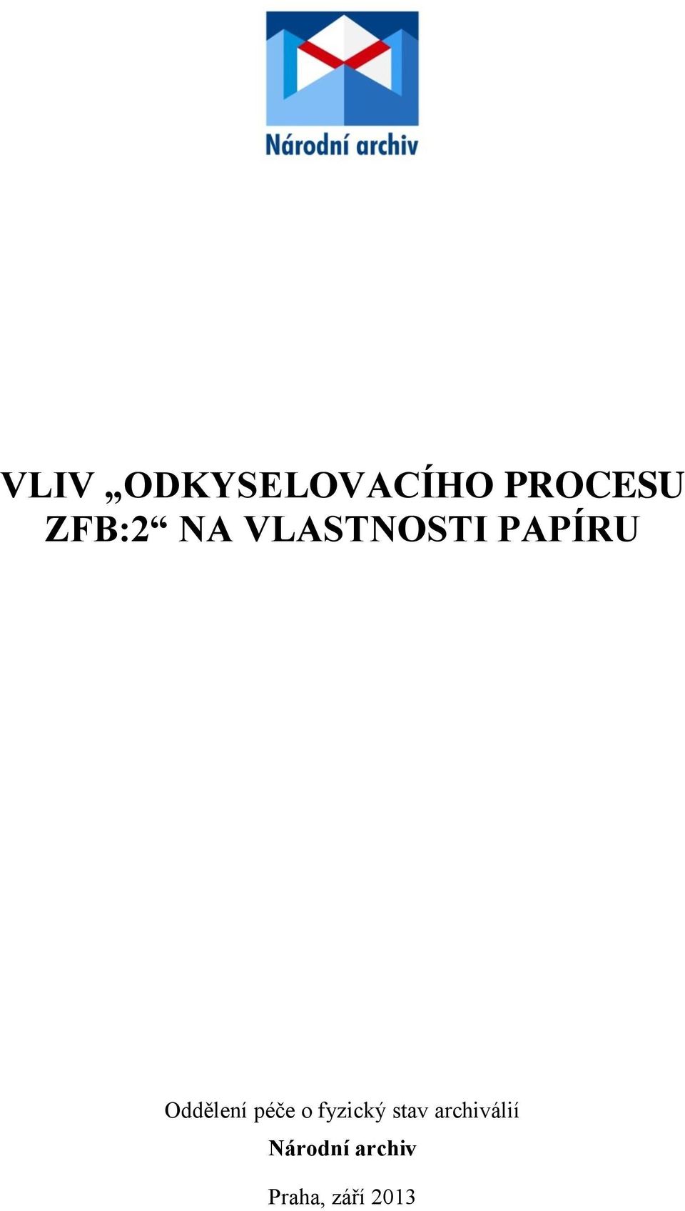 Oddělení péče o fyzický stav