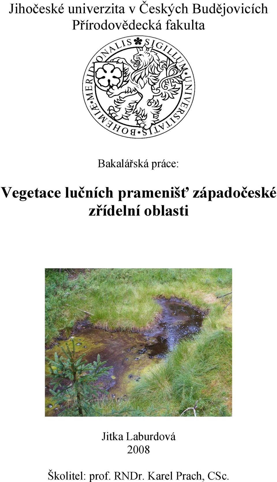 lučních pramenišť západočeské zřídelní oblasti