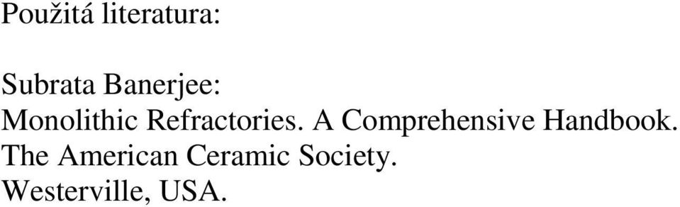 A Comprehensive Handbook.