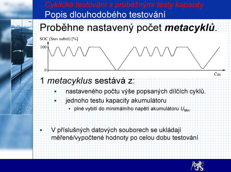 1 metacyklus sestává z: nastaveného počtu výše popsaných dílčích cyklů.