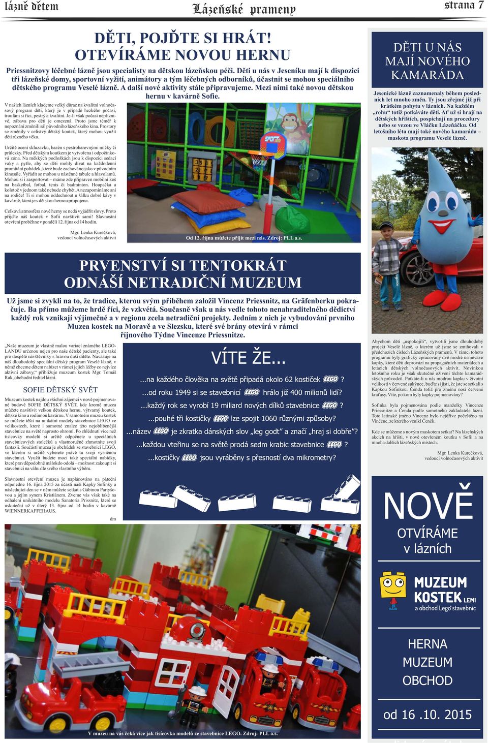 co říci ve zprávě na příkladech seznamovacích webů