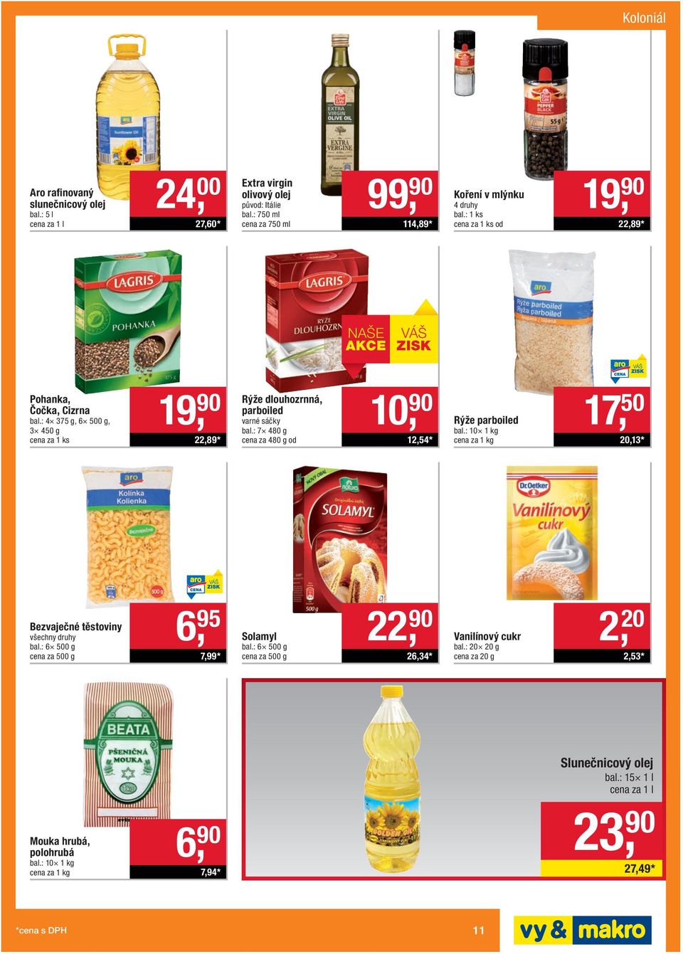 : 4 375 g, 6 500 g, 3 450 g 19, 90 22,89 * Rýže dlouhozrnná, parboiled varné sáčky bal.: 7 480 g cena za 480 g od 10, 90 12,54 * Rýže parboiled bal.