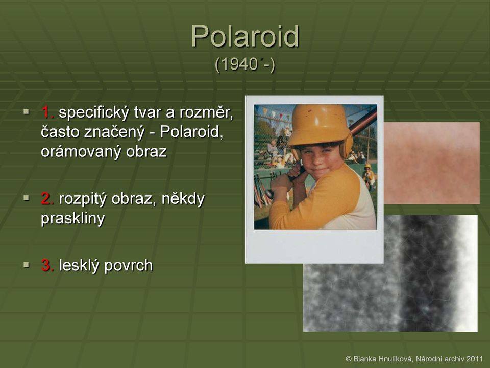 značený - Polaroid, orámovaný