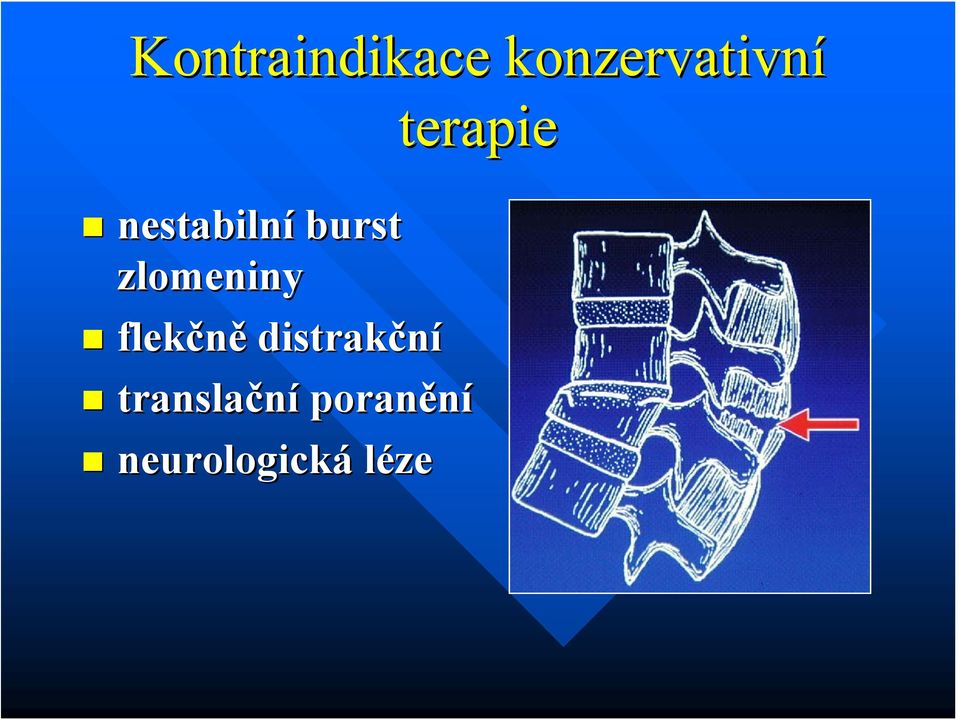 flekčně distrakční translační