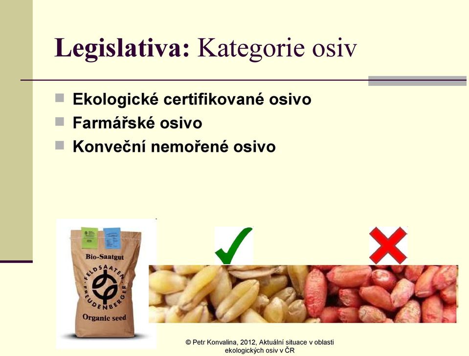 certifikované osivo