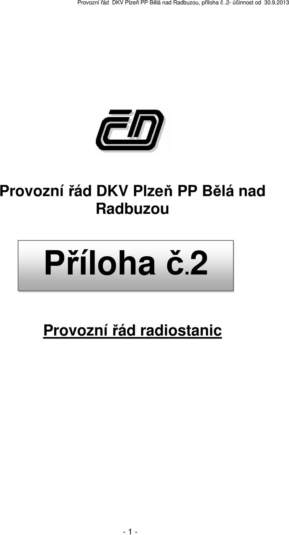 Radbuzou Příloha č.