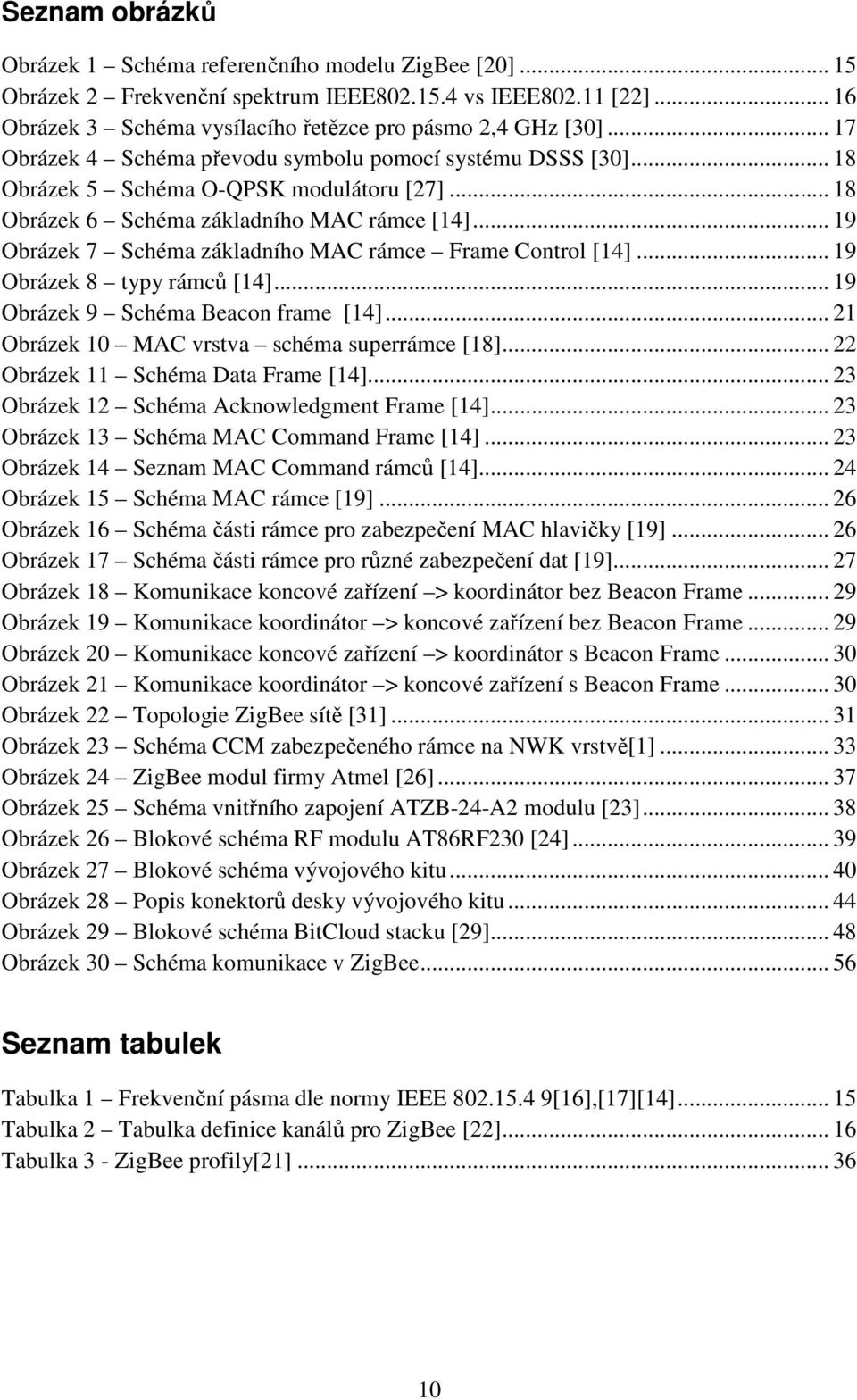 .. 19 Obrázek 7 Schéma základního MAC rámce Frame Control [14]... 19 Obrázek 8 typy rámců [14]... 19 Obrázek 9 Schéma Beacon frame [14]... 21 Obrázek 10 MAC vrstva schéma superrámce [18].