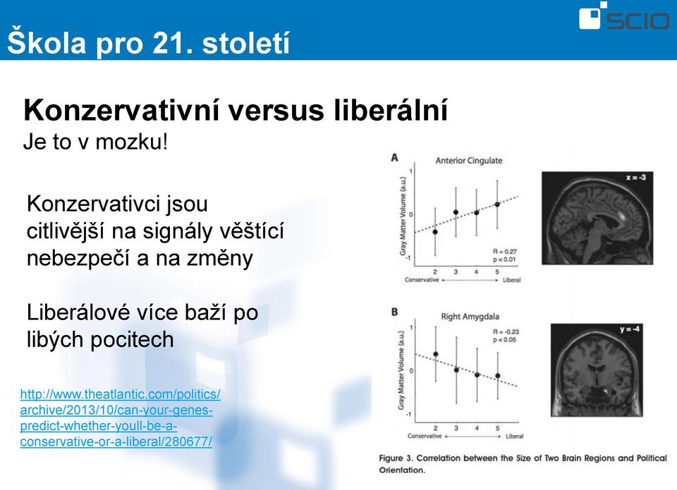 Liberálové více baží po libých pocitech http://www.theatlantic.