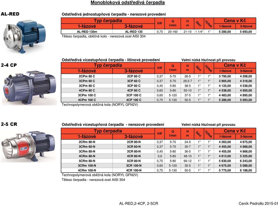 5-70 9,5-7 1" 1" 3 905,00 4 318,00 3CP 80 C 3CP 80 C 0,45 5-80 38-5 1" 1" 4 15,00 4 538,00 4CP 80 C 4CP 80 C 0,60 5-80 50-10 1" 1" 4 538,00 4 950,00 3CP 100 C 3CP 100 C 0,60 5-10 37-5 1" 1" 4 483,00