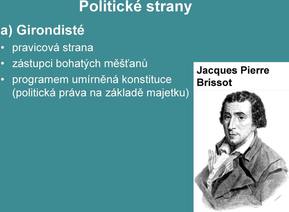 programem umírněná konstituce (politická