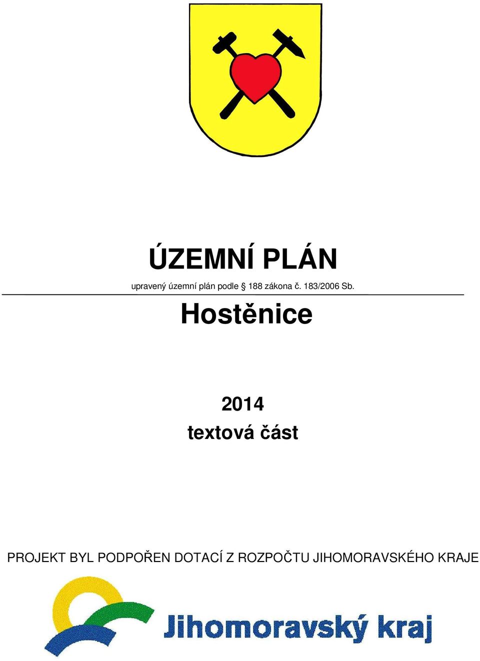 Hostěnice 2014 textová část PROJEKT