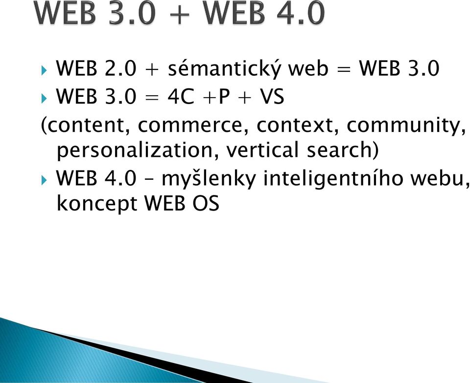community, personalization, vertical search)