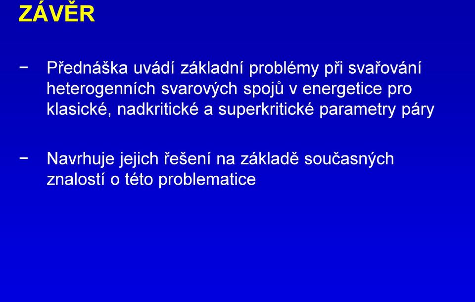 nadkritické a superkritické parametry páry Navrhuje