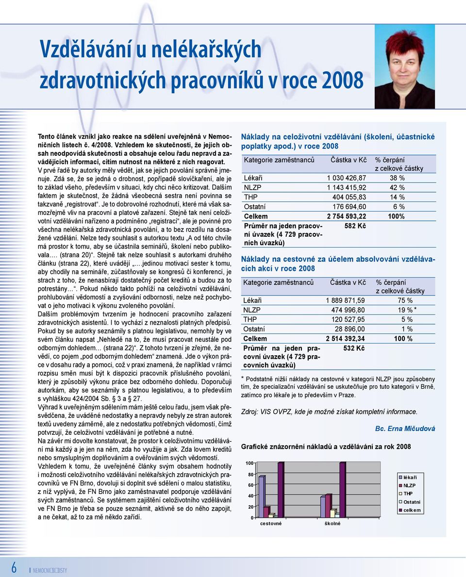 V prvé řadě by autorky měly vědět, jak se jejich povolání správně jmenuje.