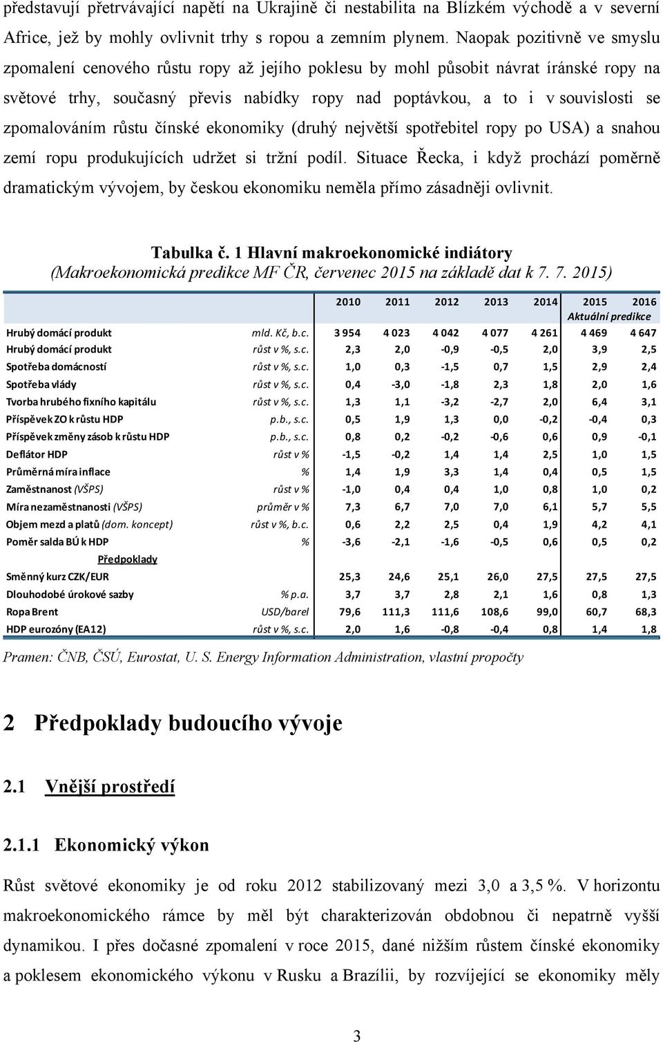 zpomalováním růstu čínské ekonomiky (druhý největší spotřebitel ropy po USA) a snahou zemí ropu produkujících udržet si tržní podíl.