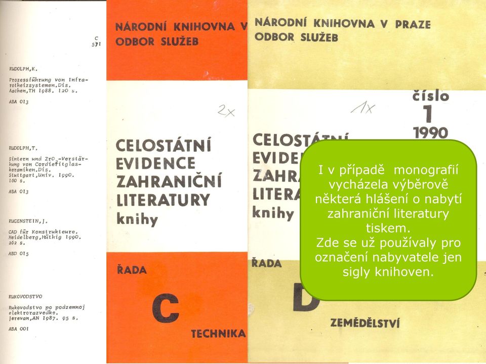 zahraniční literatury tiskem.