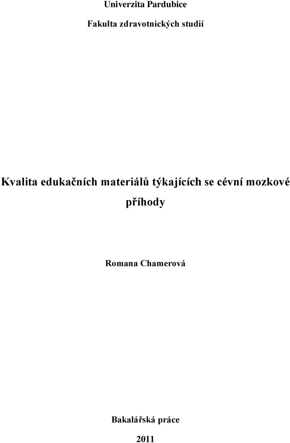 edukačních materiálů týkajících se