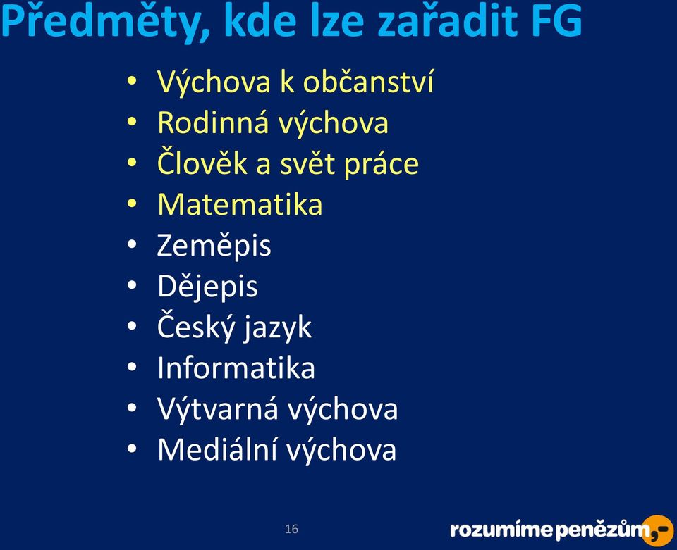 práce Matematika Zeměpis Dějepis Český