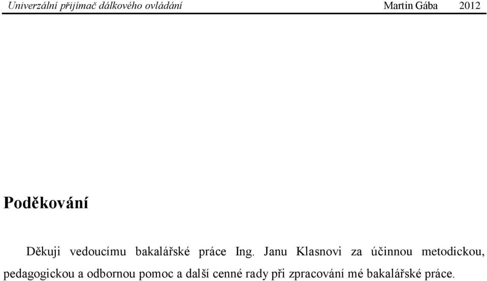 Janu Klasnovi za účinnou metodickou,
