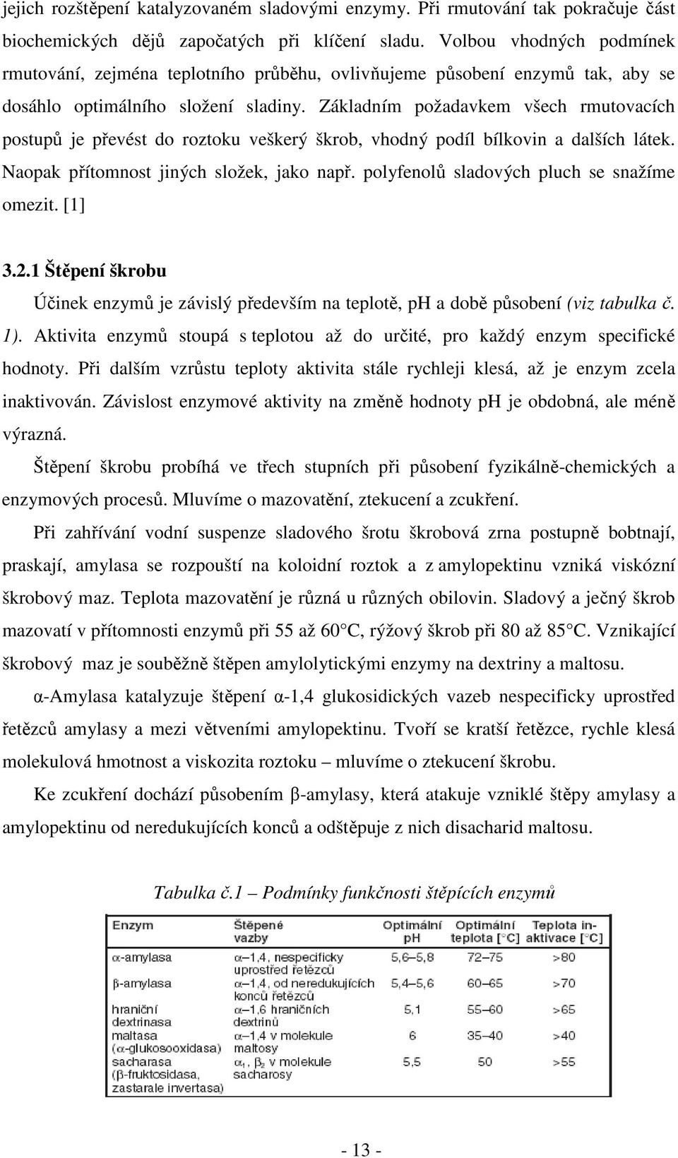 Základním požadavkem všech rmutovacích postupů je převést do roztoku veškerý škrob, vhodný podíl bílkovin a dalších látek. Naopak přítomnost jiných složek, jako např.