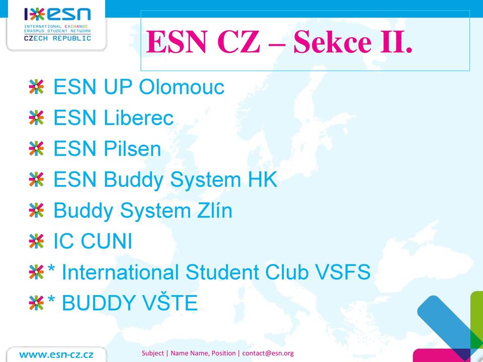 Pilsen ESN Buddy System HK Buddy