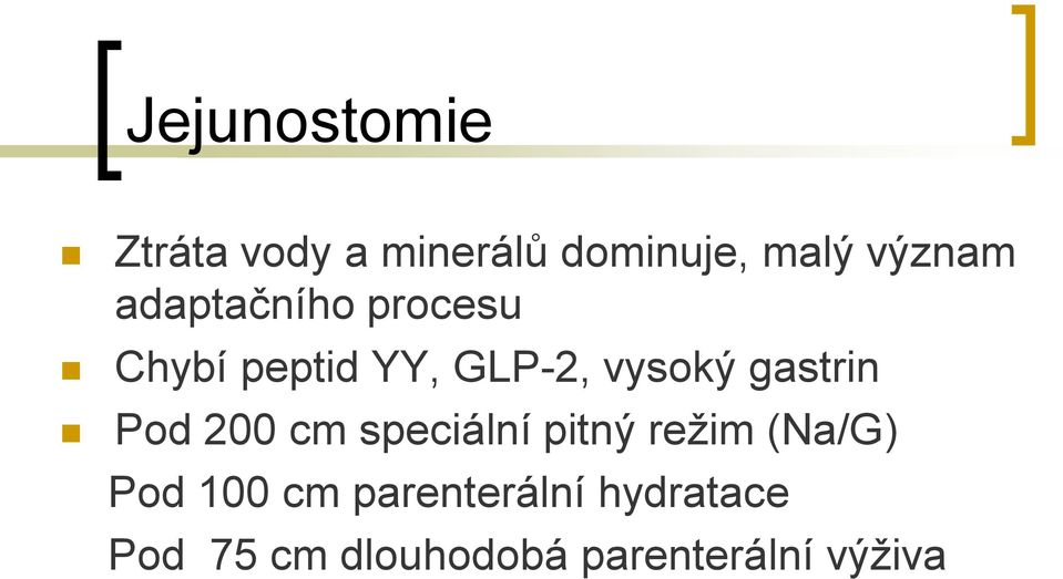 gastrin Pod 200 cm speciální pitný režim (Na/G) Pod 100