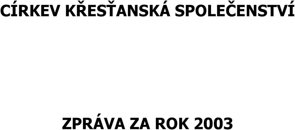 SPOLEČENSTVÍ