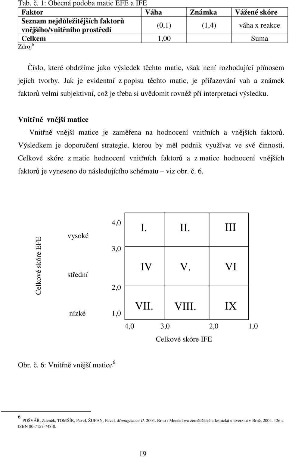 jako výsledek těchto matic, však není rozhodující přínosem jejich tvorby.