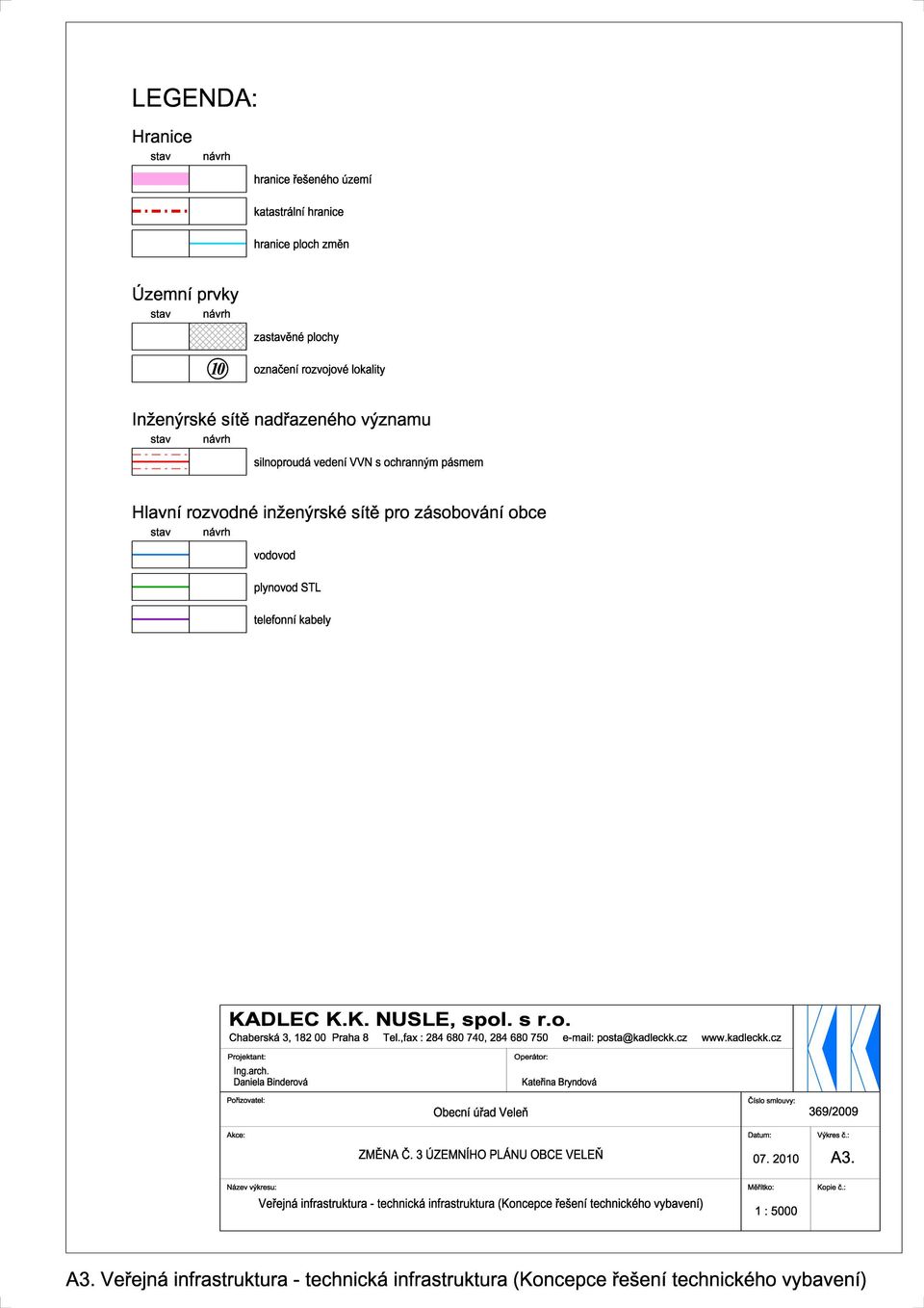 ,fax : 284 680 740, 284 680 750 e-mail: posta@kadleckk.cz www.kadleckk.cz Projektant: Ing.arch.