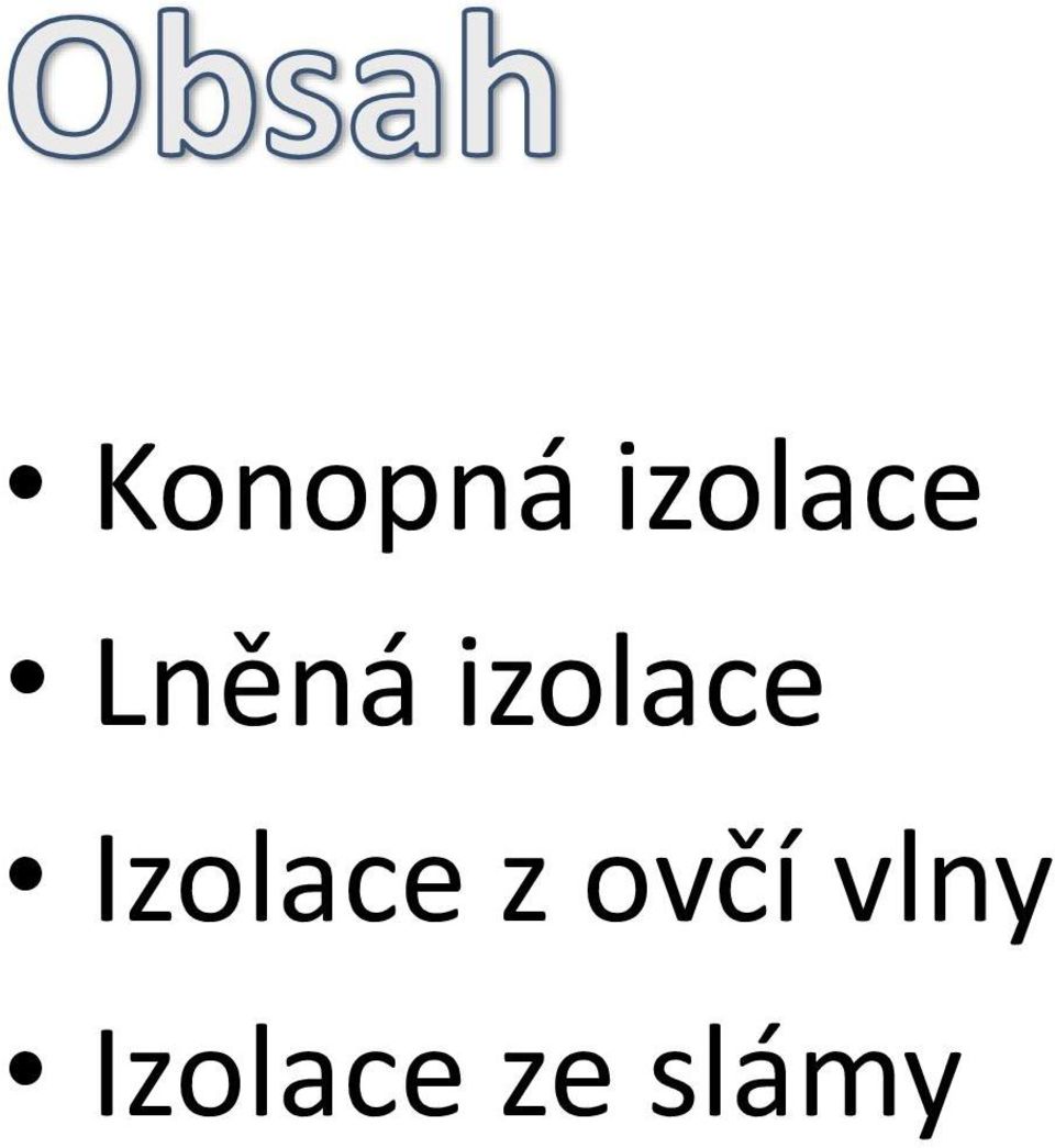 Izolace z ovčí