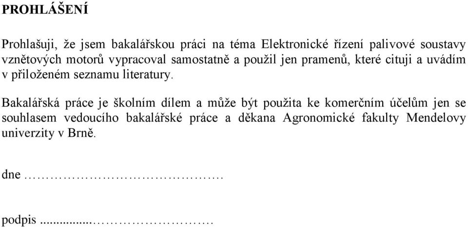 seznamu literatury.