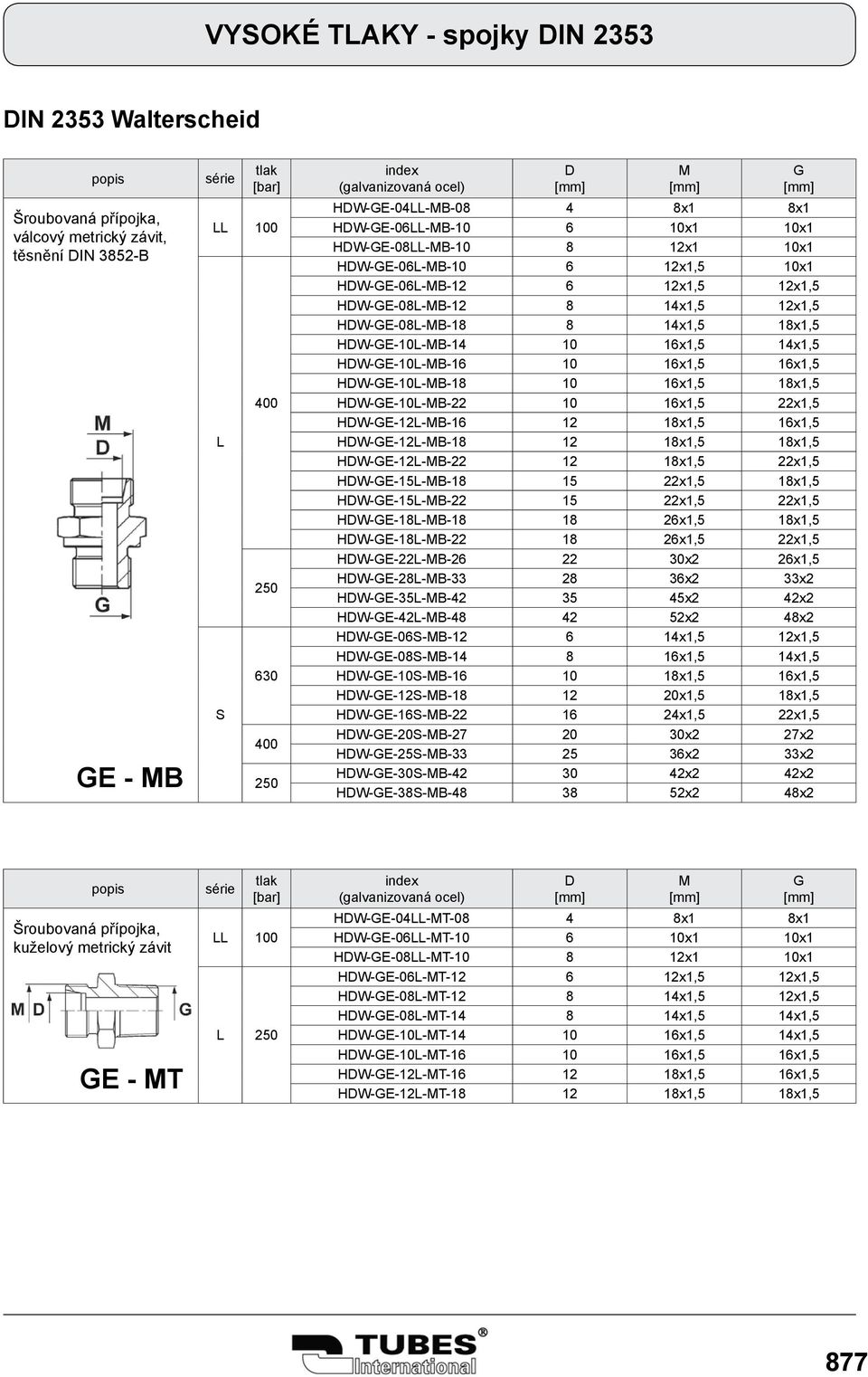 18x1,5 HW-E-10-B-22 10 16x1,5 22x1,5 HW-E-12-B-16 12 18x1,5 16x1,5 HW-E-12-B-18 12 18x1,5 18x1,5 HW-E-12-B-22 12 18x1,5 22x1,5 HW-E-15-B-18 15 22x1,5 18x1,5 HW-E-15-B-22 15 22x1,5 22x1,5 HW-E-18-B-18
