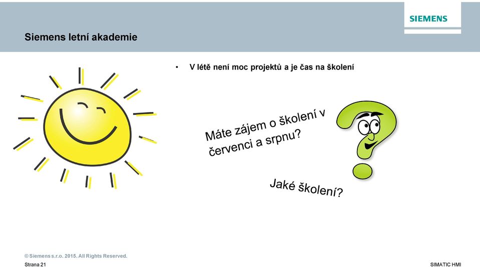 není moc projektů a