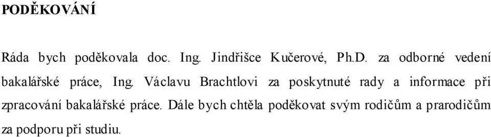bakalářské práce.