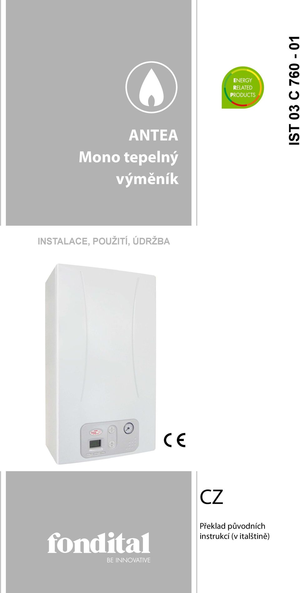 POUŽITÍ, ÚDRŽBA CZ Překlad