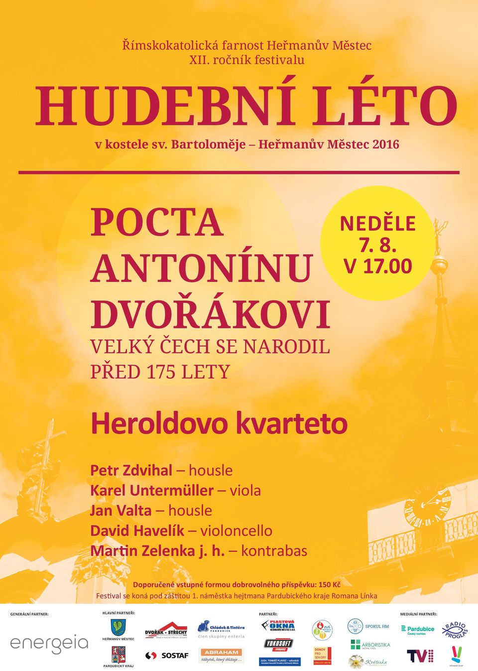 LETY Heroldovo kvarteto Petr Zdvihal housle Karel