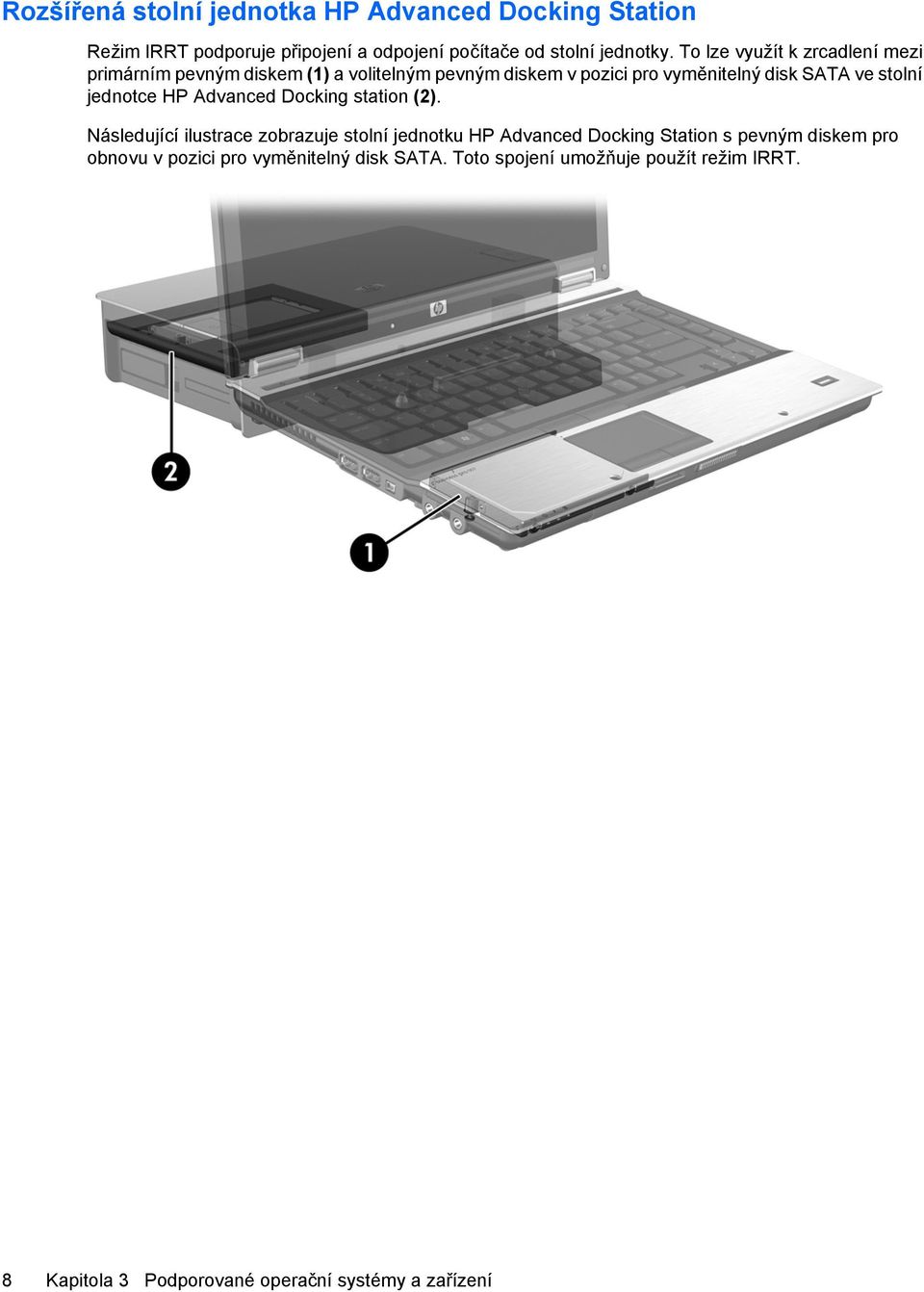 jednotce HP Advanced Docking station (2).
