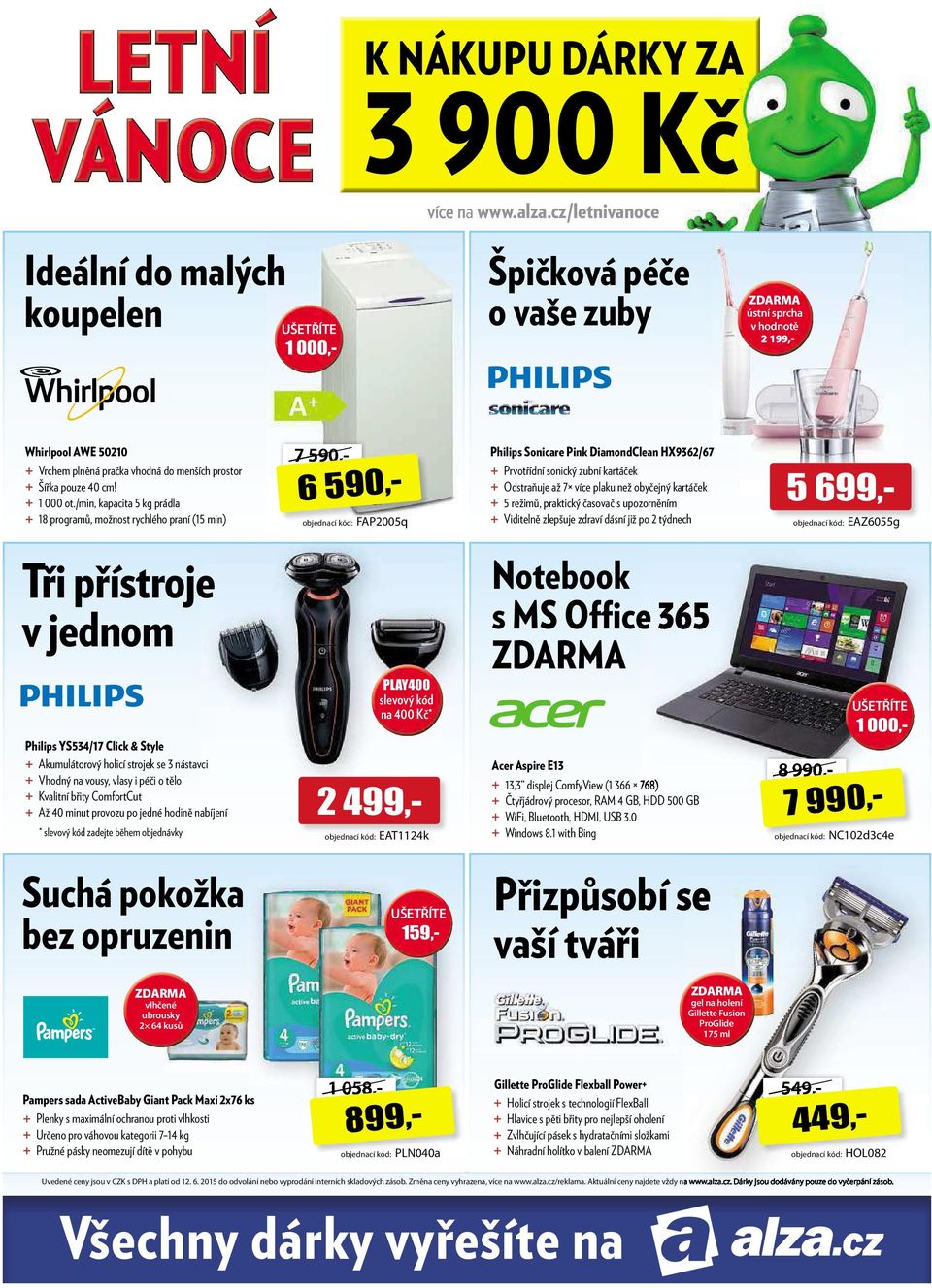 /min, kapacita 5kgprádla + 18 programů,možnost rychlého praní (15 min) 7590,- 6590,- objednací kód: FAP2005q Philips Sonicare Pink DiamondClean HX9362/67 + Prvotřídní sonický zubní kartáček +