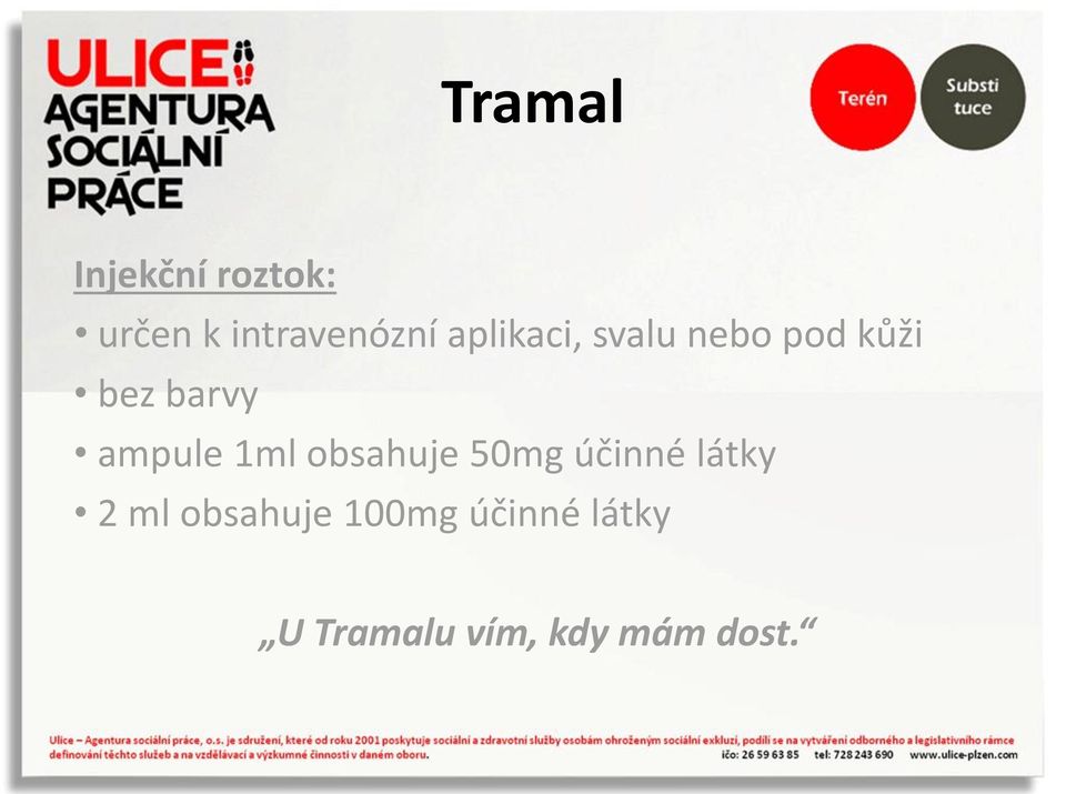 ampule 1ml obsahuje 50mg účinné látky 2 ml