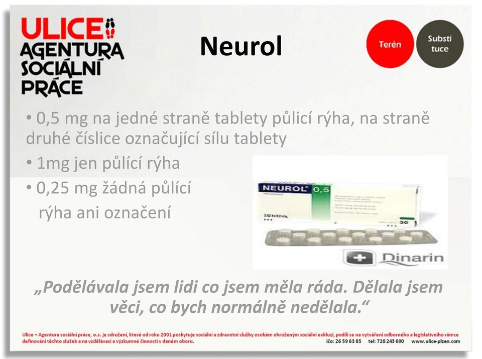 0,25 mg žádná půlící rýha ani označení Podělávala jsem lidi