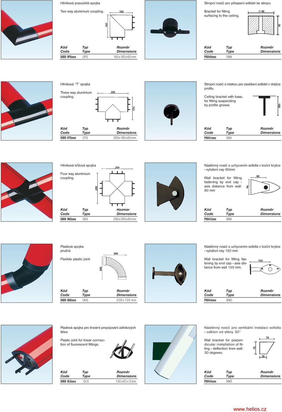 Stropní nosiè s miskou pro zavìšení svítidel v drážce profilu Ceiling bracket with base, for fitting suspending by profile groove.