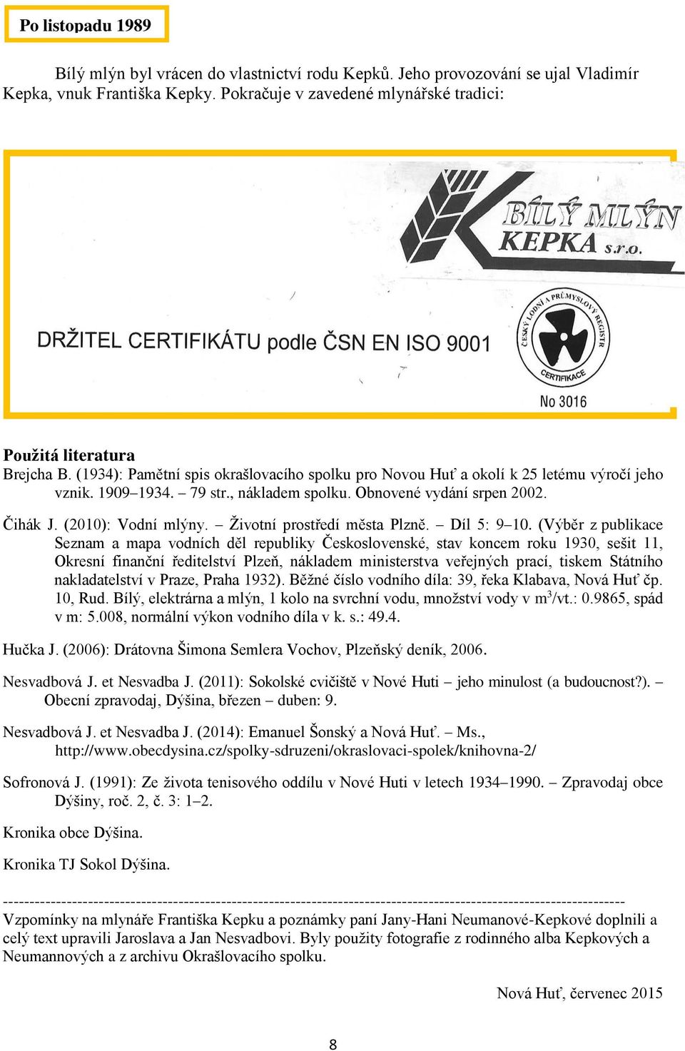 Životní prostředí města Plzně. Díl 5: 9 10.